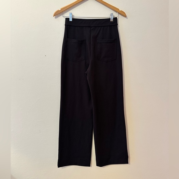 NEW Halara High Waisted Straight Leg Pull-On Pants Pockets Size XS Black - Picture 10 of 13